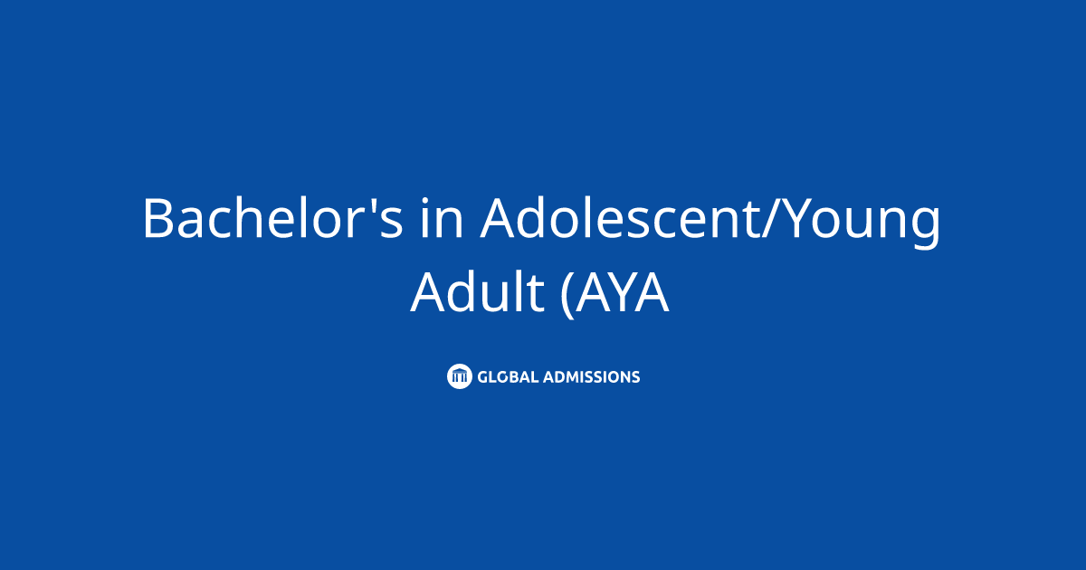 Bachelor's in Adolescent/Young Adult (AYA) Life Science at University